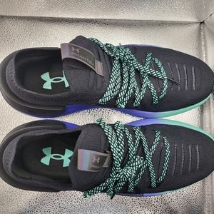 Under Armour HOVR Phantom 3 Low Black Deep Periwinkle Size 10